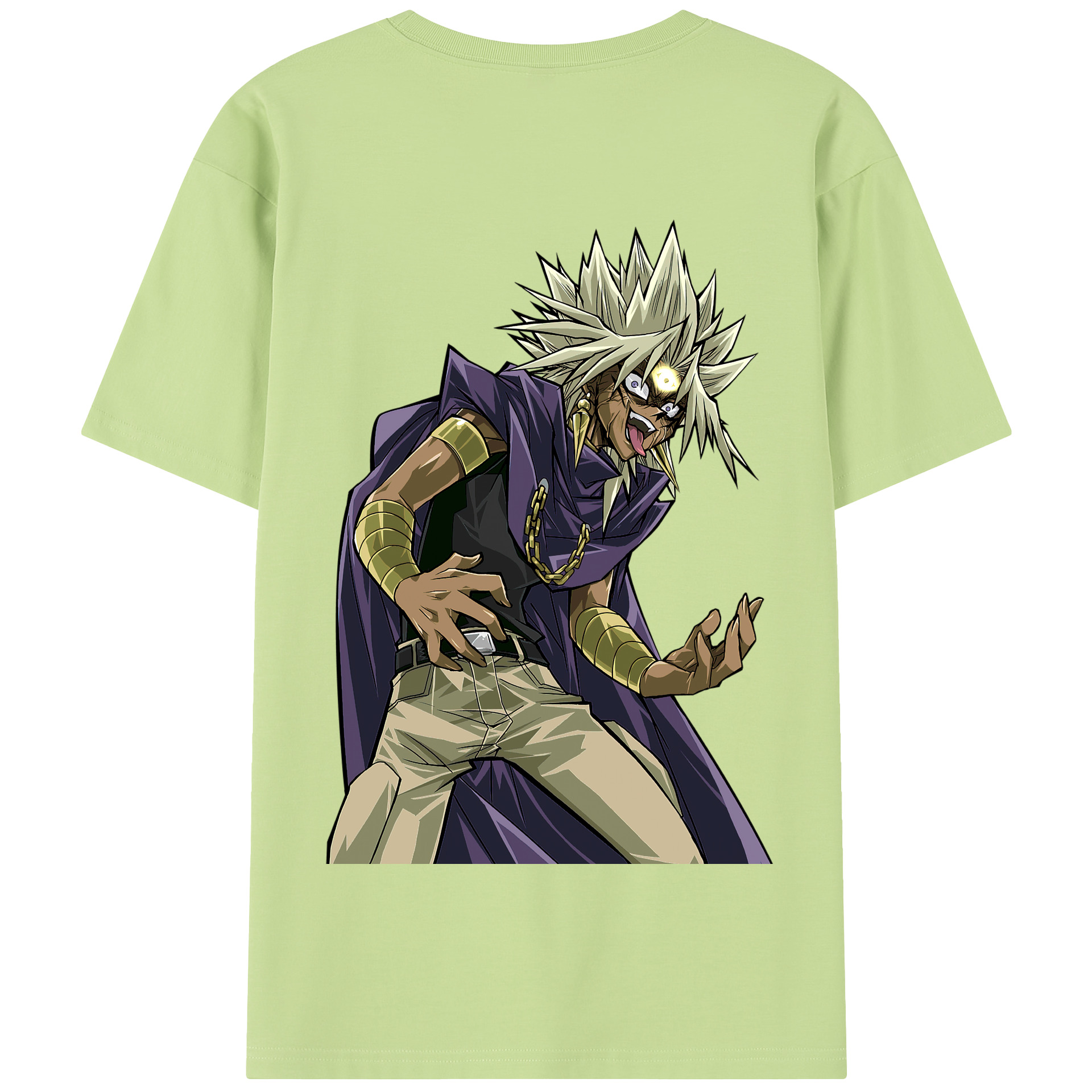 （画像用） 遊☆戯☆王 Yu-Gi-Oh! 綿100％半袖Tシャツ（背面プリント）